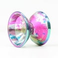 thumbnail image 1 of Ace Yo Mercy 5 Yo-Yo - 6061 Aluminum with Stainless Steel Rings -Bi-Metal YoYo (Rainbow with Rainbow Rim), 1 of 3