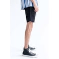 thumbnail image 3 of Ragstock Pitch Black Corduroy Shorts, 3 of 4