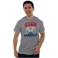 thumbnail image 5 of I Paused My Game For America Joke Men's Graphic T Shirt Tees Brisco Brands S, 5 of 6