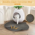 thumbnail image 3 of Eggloa6  Litter Box Large Cat Hidden Litter Box with 4X Litter Box Liners, Cat Litter Mat, Artificial  Litter Box Enclosure Furniture Large DIY Litter Box Furniture for Cat  Bunny, 3 of 9
