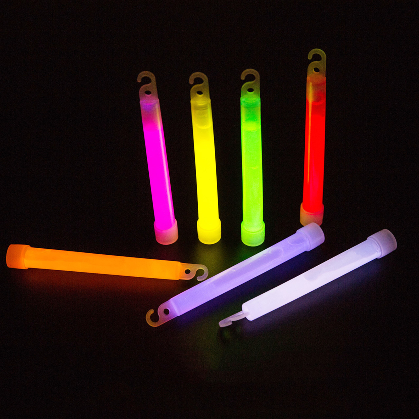 Bluethy 12Pcs Light Stick Ultrabright Long-lasting Disposable Multi-use Attractive Glow Stick for Camping - image 3 of 10