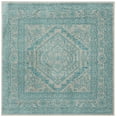 thumbnail image 3 of Safavieh Adirondack Xavier Oriental Area Rug, Light Gray/Teal, 6' x 6' Square, 3 of 13