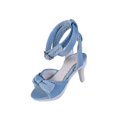 thumbnail image 4 of Zapatos de Tacón Alto Baoblaze PU Para Muñeca 1/4 Azul, 4 of 8