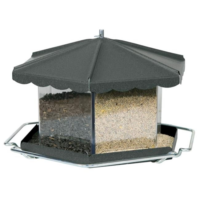 Homestead Hs3506 Triple Bin Party Feeder Bronze Walmart Com Walmart Com