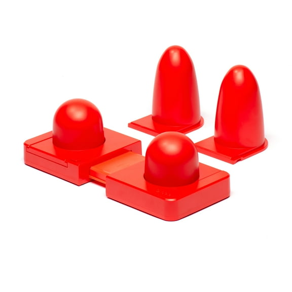 MFLEX Trigger Point Massager Tool By Njoie – Red, Full Body Pain Relief