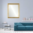 thumbnail image 2 of Miroir Encadré Toronto - Feuille d'Or, 2 of 6