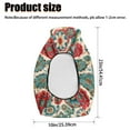 thumbnail image 7 of Uorisanigo ATV Seat Cover Waterproof for Sportsman/Rancher/Foreman/Scrambler/Kodiak/Polaris Scrambler, Mandala Print Four Wheeler Seat Cover ATV Accessories for Women Men, 7 of 7