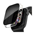 thumbnail image 1 of wonima44 2 Pack Privacy Case for Apple Watch Screen Protector, Anti-Spy Tempered Glass Film Apple Watch Cover Hard PC Case Bumper for iWatch Series 10 - Clear/Clear 42mm, 1 of 1