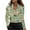 #092-Multicolor, variant on Craaazy Women's Long-Sleeved Cowl Neck Casual Business Printed Pullover Work Tops Gifts