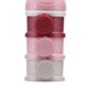 thumbnail image 3 of Contenedor de leche en polvo, dispensador de aperitivos de gran capacidad, portátil, independiente, a prueba de fugas, color rosa, 3 of 5