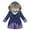 Blue, variant on XEGLSBU Boys Winter Coats Size 7-8 Toddler Girls Winter Long Sleeve Fashion Thick Warm Hooded Down Soft Coat Down Paraks Boys Winter Coat Size 6/7 Navy Size 6-7 Years