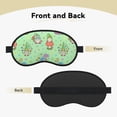 thumbnail image 2 of Salouo Spring Gnome Print Sleep Mask Eye Cover, 1-Pack Eye Masks Washable Sleeping Eyeshade Block Sleep Shade Cover Light Reduces Puffy Eyes Traveling Gifts, 2 of 7
