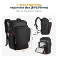 thumbnail image 4 of K&F CONCEPT Camera bag Backpack Waterproof 25L Large Capacity Camera Case with Raincover 15.6 Inch Laptop Compartment Compatible, 4 of 7