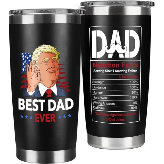 Dad Birthday Gift for Dad Best Dad Ever Gifts Dad Gifts from Daughter Gifts for Dad Who Wants Nothing Fathers Day Mug Gifts from Son Presents for Dad Stuff Gifts for Dad Tumbler New Dad Gifts