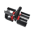 thumbnail image 3 of Fzaqwen Rotary Cultivator Tool Attachment Heavy Duty Garden Weeder for Greenhouses Loose 28cmx15cm, 3 of 9