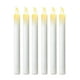 thumbnail image 5 of EeaseMX 6 velas electrónicas largas LED de simulación, lámparas decorativas para fiestas (destello amarillo), 5 of 7