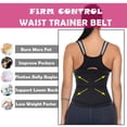 thumbnail image 6 of Ilfioreemio Women's Waist Trainer Tummy Control Corset Trimmer Belt Waist Cincher Slimming Weight Loss Shapewear, 6 of 6