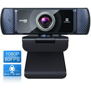 Webcam 1080P 60fps with Microphone Vitade 682H Pro HD USB Computer Video Cam