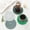 Green, variant on 4-Pack Cotton Rope Coasters, Round Woven Heat-Resistant Drink Mats for Coffee & Tea Cups