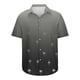 thumbnail image 4 of Blusa y camisa de manga corta con cuello vuelto Camisa casual para hombre Camisa de bolos vintage de manga corta Camisas de verano de playa cubana Camisa con botones Blusa para hombre Poliéster, 4 of 5
