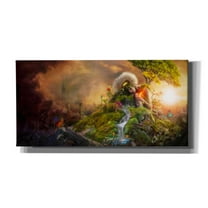 Cortesi Home 'Lungs' by Mario Sanchez Nevado, Canvas Wall Art, 24"x12"