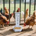 thumbnail image 4 of Automatic Chicken Feeder For Hanging Plastic Poultry Feeding Tray Outdoor Easy Install Durable Farm Accessories, 4 of 6