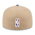 thumbnail image 4 of Men's New Era Tan/Blue Detroit Pistons 2024 NBA Draft 59FIFTY Fitted Hat, 4 of 6