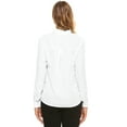 thumbnail image 6 of Uniexcosm Women's Bow Tie Neck Chiffon Shirt Blouse Top, 6 of 10