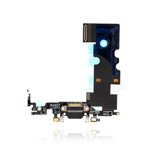 Replacement Charging Port Flex Cable Compatible For iPhone 8 (Aftermarket) (Space Gray)