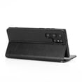thumbnail image 3 of Funda tipo cartera SaharaCase Folio de piel negra para Samsung Galaxy S22 Ultra, 3 of 6