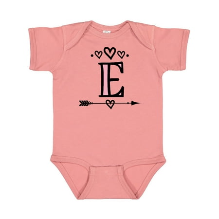 

Inktastic Letter E Monogram Tribal Arrow Gift Baby Girl Bodysuit