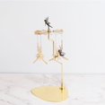 thumbnail image 2 of GUOOL Christmas Rotating Candlestick Carousel Xmas Tree Tea Light Candle Holder Fairy, 2 of 7