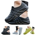 thumbnail image 4 of Women Barefoot Shoes Minimalist Wide Toe Box Lightweight Walking Shoes Zero Drop Sole Width Fashion Sneaker Trail Runner Lace-up Running Athletic Shoes, 4 of 4