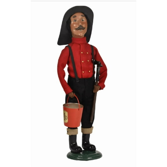 Byers' Choice Caroler, African American Firefighter (AA4802)
