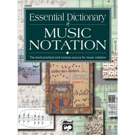 Music Notation Symbols - Essential Dictionary of Music Notation : Pocket Size Book