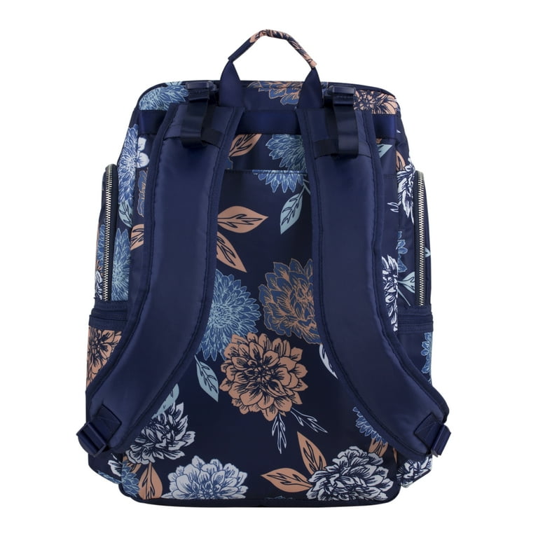 Navy backpack cheap changing bag