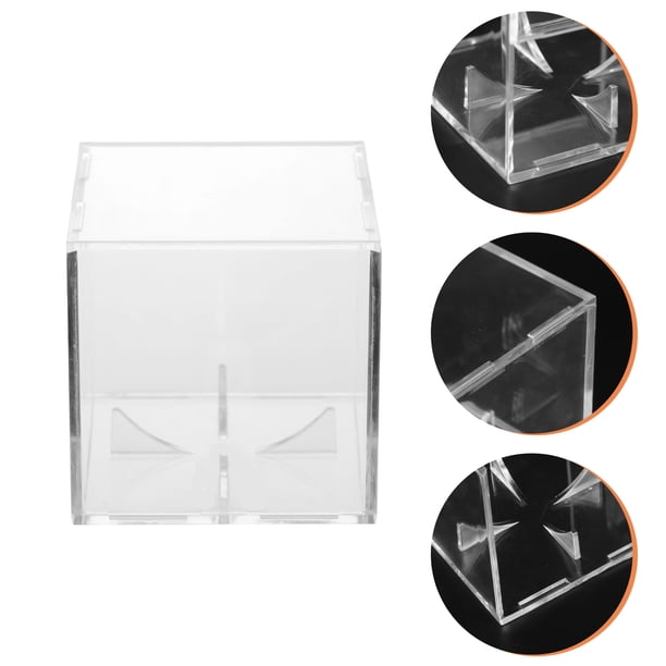 Boîte de Présentation de Baseball Transparente, Boîte de Rangement Anti-Poussière pour Baseball Boîte de Présentation de Baseball Transparente, Boîte de Rangement Anti-Poussière pour Baseball