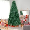 thumbnail image 3 of Costway 9 FT Hinged Christmas Tree Unlit Artificial Xmas Decoration w/ 3594 Branch Tips, 3 of 10