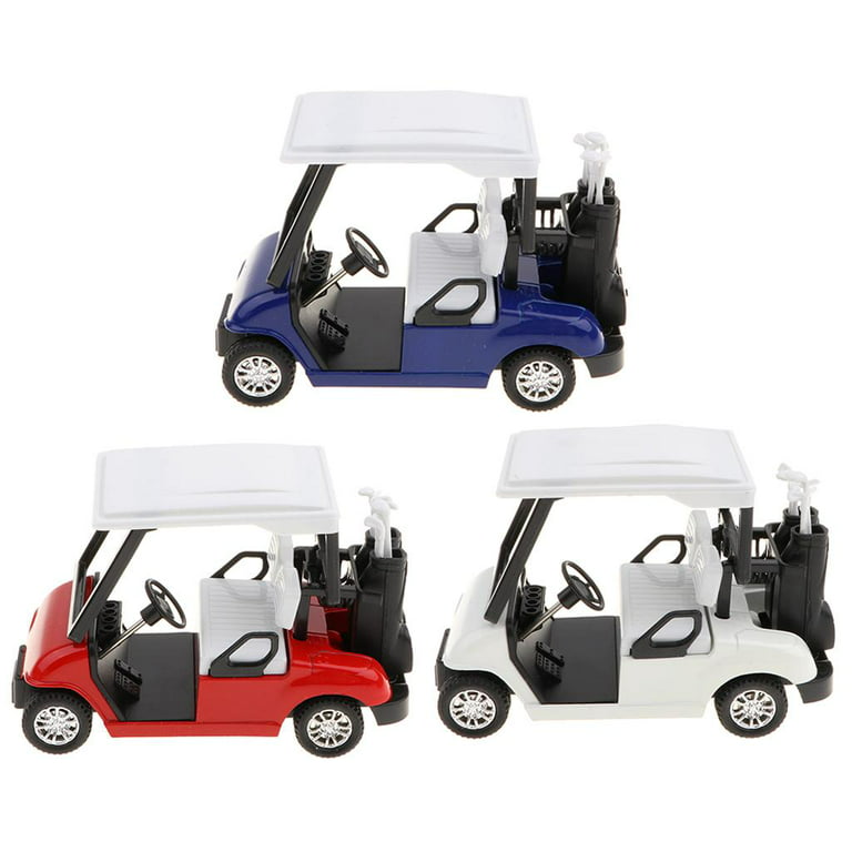 Box of 12 Mini Golf Carts Replicas, 4 Diecast Alloy Metal  Pullback Action 1:32 Scale Model Toy Golfcart Vehicle for Table Golf Decor  Golf Party Decorations : Toys & Games