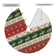 thumbnail image 4 of Faldas para árbol de Navidad a cuadros de 48 pulgadas, gruesas, para decoración navideña de invierno, para decoración rústica de Navidad, 4 of 8