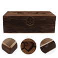 thumbnail image 3 of Miangastore Ring Holder Display Jewelry Storage Case Retro Paulownia Wood 1Set, 3 of 8