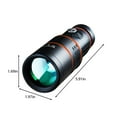 thumbnail image 2 of SPOORYYO 12x50 High Power Monocular Telescope with BAK4 Lens - Waterproof, Shock-Resistant for Bird Watching, Hunting, Camping & Hiking, 2 of 9