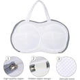thumbnail image 4 of Bra Washing Bag,3Pcs bra laundry bags for Laundry Lingerie Underwear Brassiere Bag,Lingerie Bags with 3D Skeleton for Washing Machine，Grey, 4 of 7