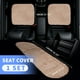 thumbnail image 2 of Juego de Fundas para Asientos de Coche Universal Almohadilla para Asiento delantera y trasera de lana de oveja Marrón 1 Juego, 2 of 7