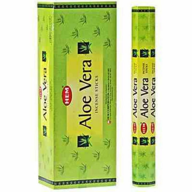 Encens Hem (20 Bâton) - Aloe Vera - Lot de 6