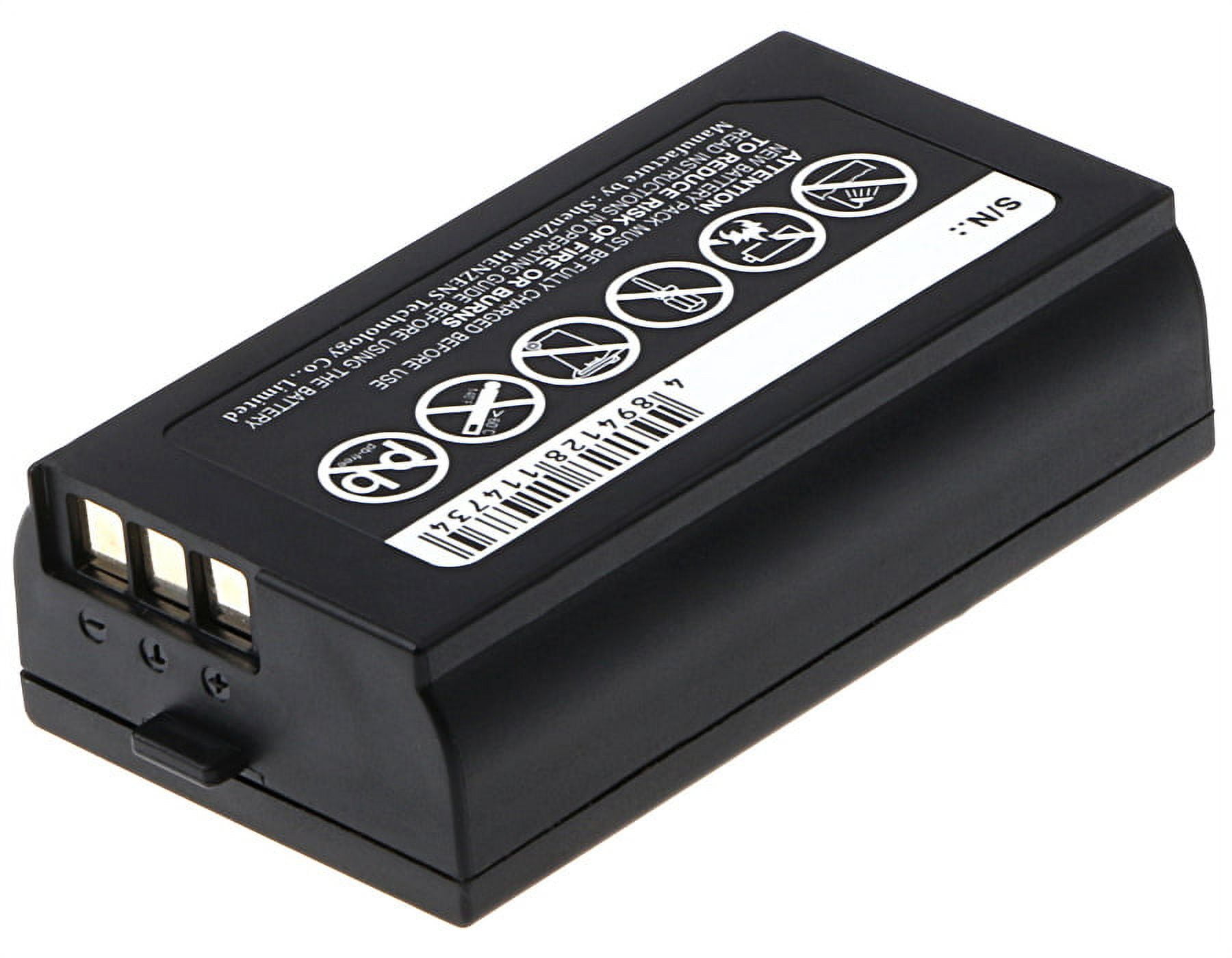 Replacement Battery for Brother PT-E300,PT-E500,PT-E550W,PT-H300,PT-H300LI,PT-H500LI,P-touch H300/LI,PT-P750W,PN:BA-E001/PJ7,2600mAh