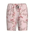 thumbnail image 4 of Wukai Orchids Flowers Men’s Short Pajama Pants With Pockets Soft Sleep Pj Shorts for Men-4X-Large, 4 of 6