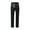 Black, variant on WREESH Men's Slim-Fit Casual Stretch Pants Gothic Pants Medieval Steampunk Retro Stage Performance Style Slim Button Trousers Black
