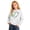 1-White1122, variant on Kiijoy Toddler Girl's St. Patrick's Day Hoodie Casual Graphic Hooded Sweatshirt, Sizes 3-4