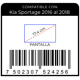 thumbnail image 2 of Mica de Nano Cristal Flexible para Pantalla de Kia Sportage 2016 al 2018, 2 of 4